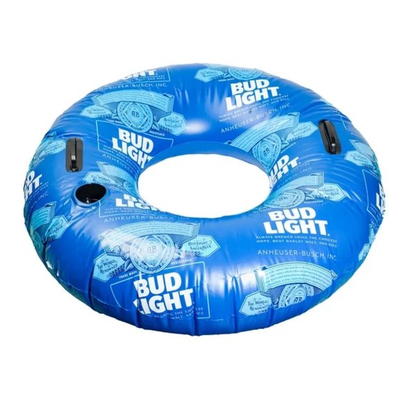 Bud Light Inflatable Swim Tube - Picture 4 of 5